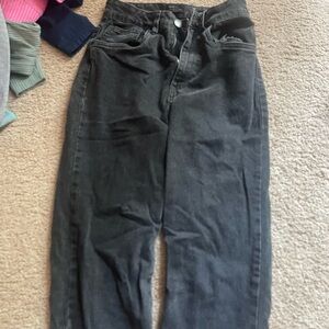 Stylish Black Denim Jeans